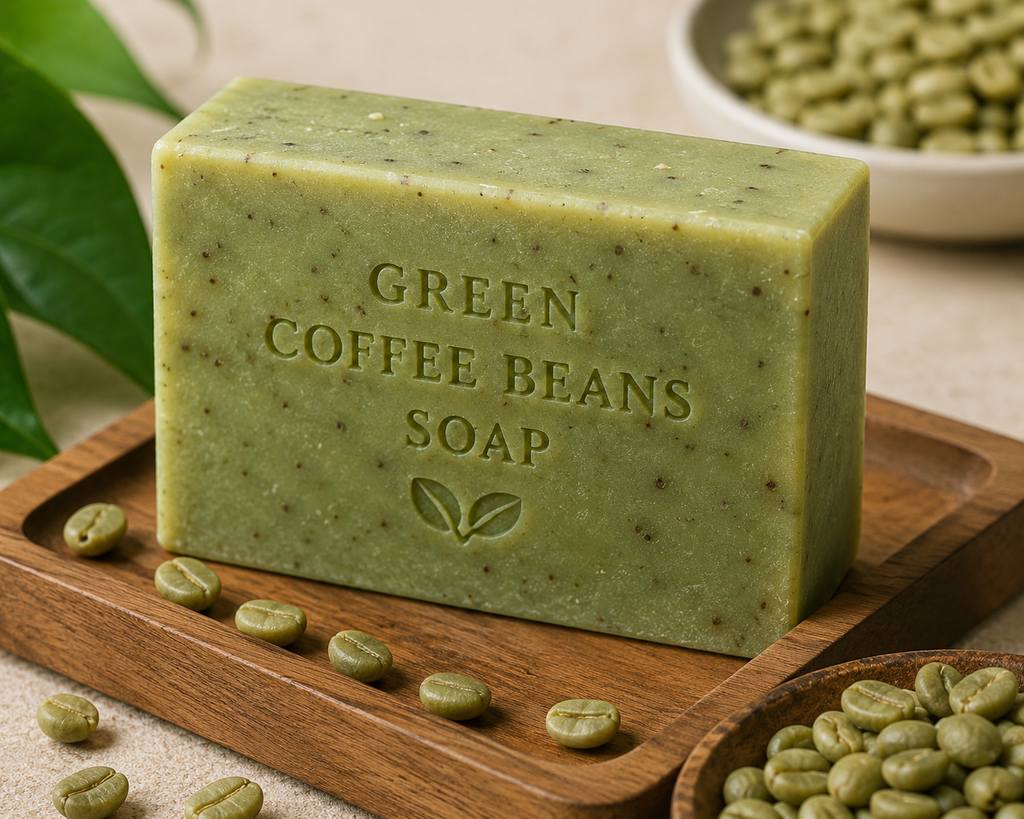 Green Coffee Beans Soap Bar
